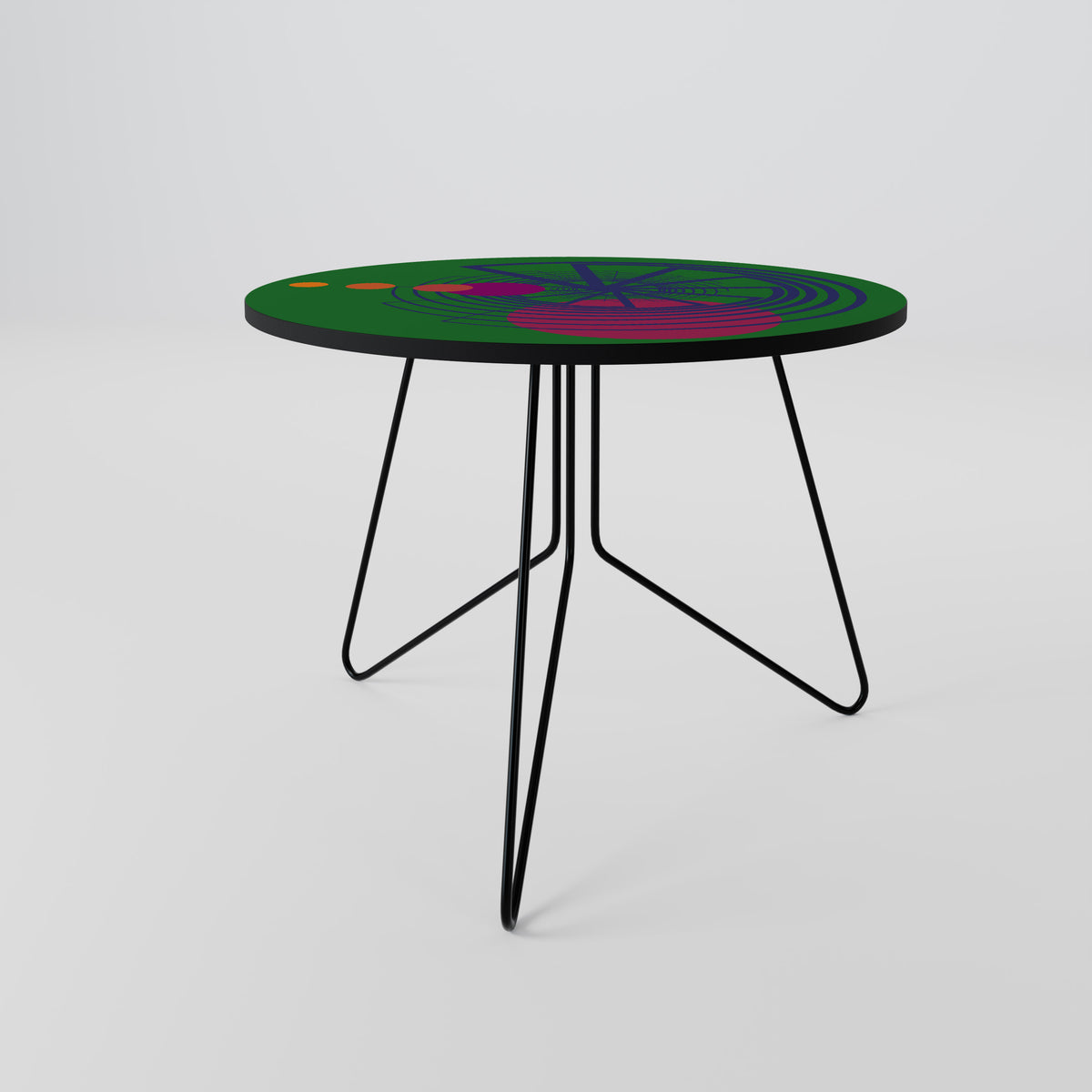 VIVID COLORWHEEL Couchtisch