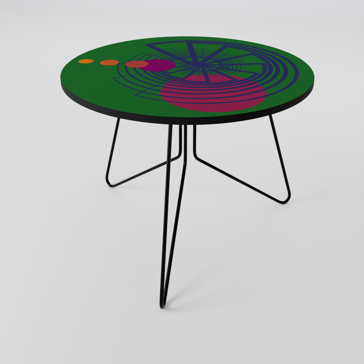 VIVID COLORWHEEL Couchtisch