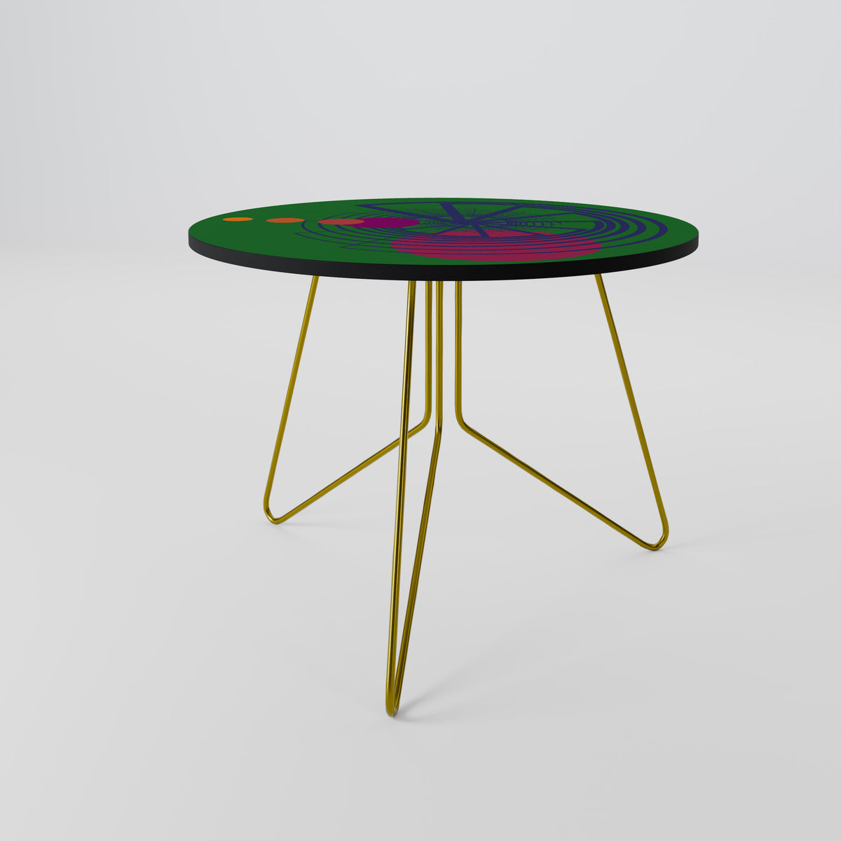 VIVID COLORWHEEL Couchtisch
