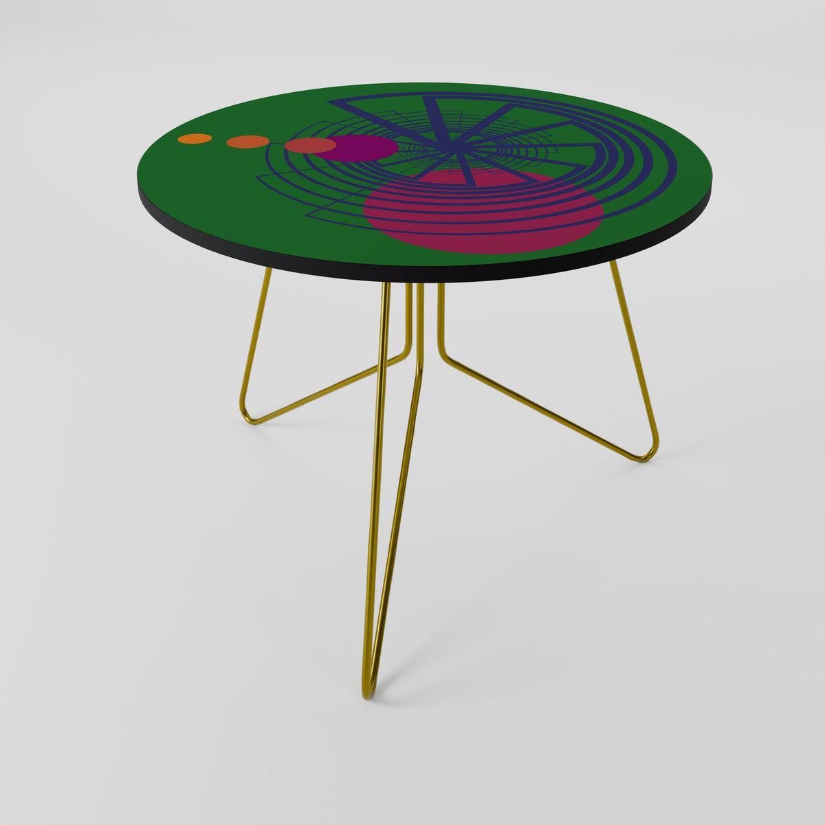 VIVID COLORWHEEL Couchtisch