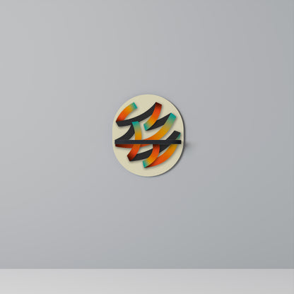 RIBBON REVERIE Dekoratives Wandregal