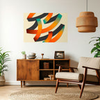 RIBBON REVERIE Selbstklebendes Horizontal-Poster