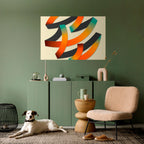 RIBBON REVERIE Selbstklebendes Horizontal-Poster