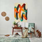 RIBBON REVERIE Selbstklebendes Poster - Hochformat