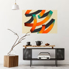 RIBBON REVERIE Selbstklebendes Horizontal-Poster