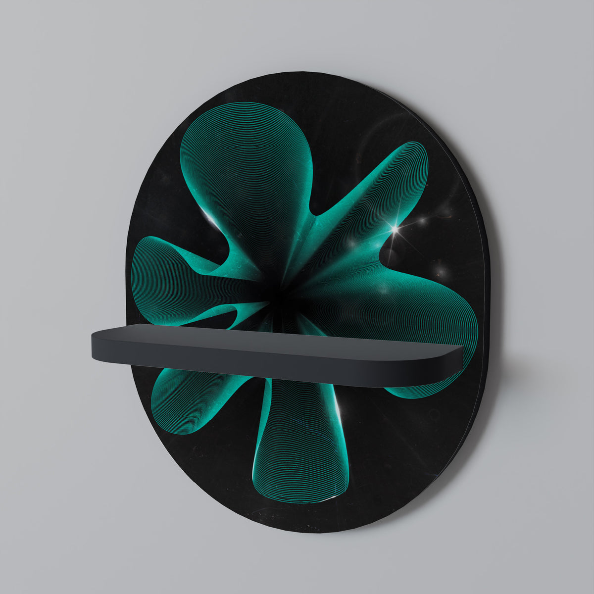 ELECTRIC ILLUSION Dekoratives Wandregal