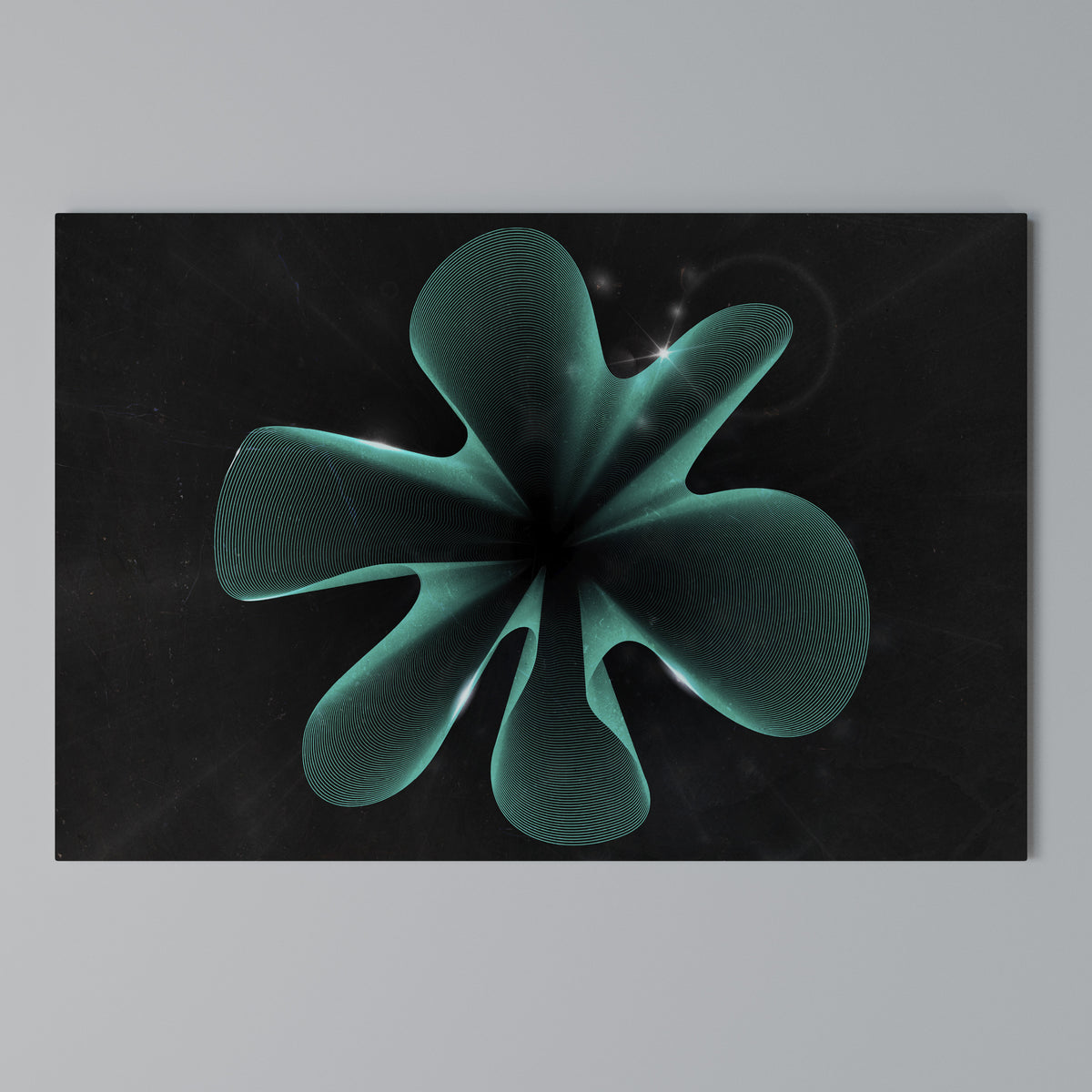 ELECTRIC ILLUSION Horizontal Canvas Print