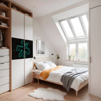 ELECTRIC ILLUSION Selbstklebendes Horizontal-Poster