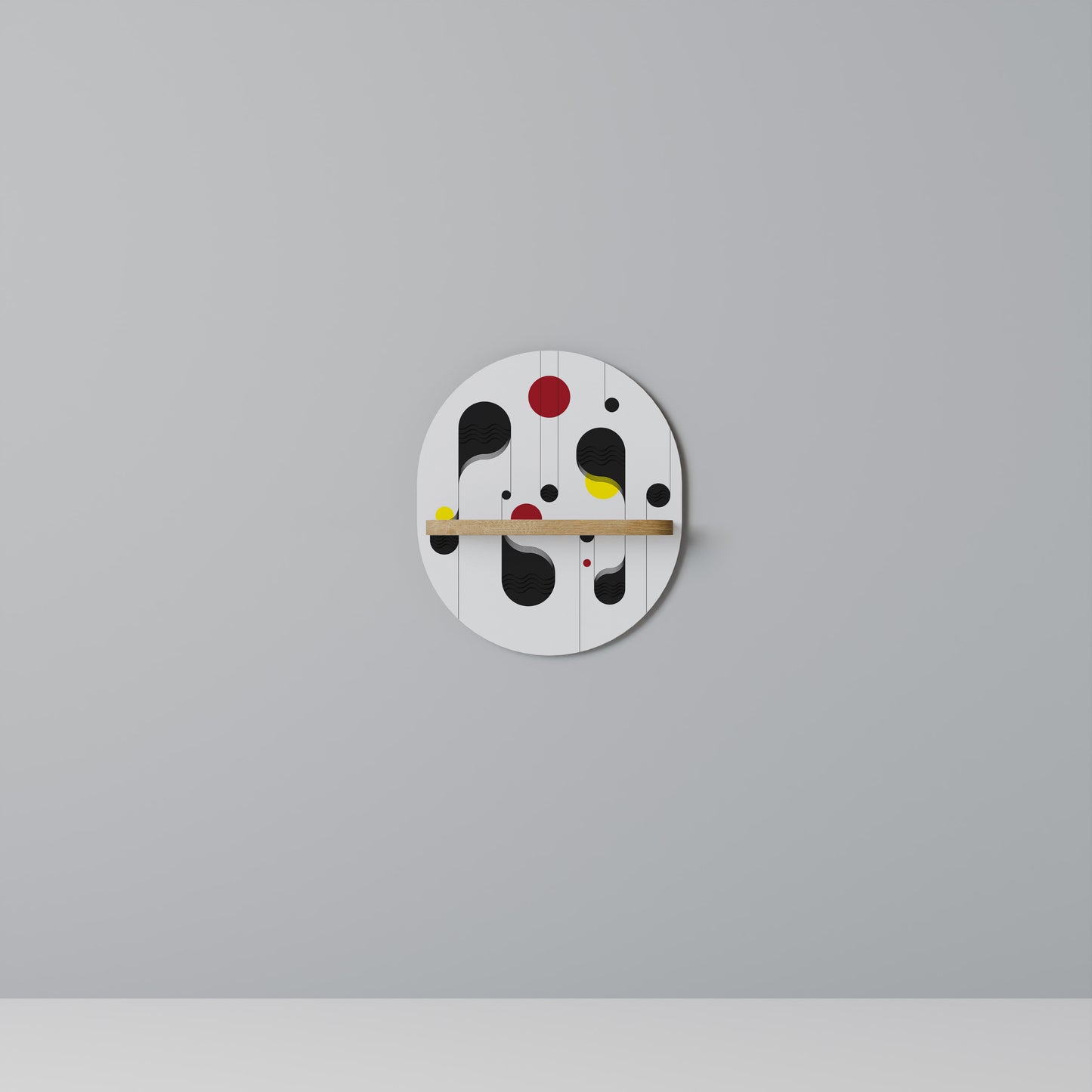 DOT-TO-DOT LULLABY Dekoratives Wandregal