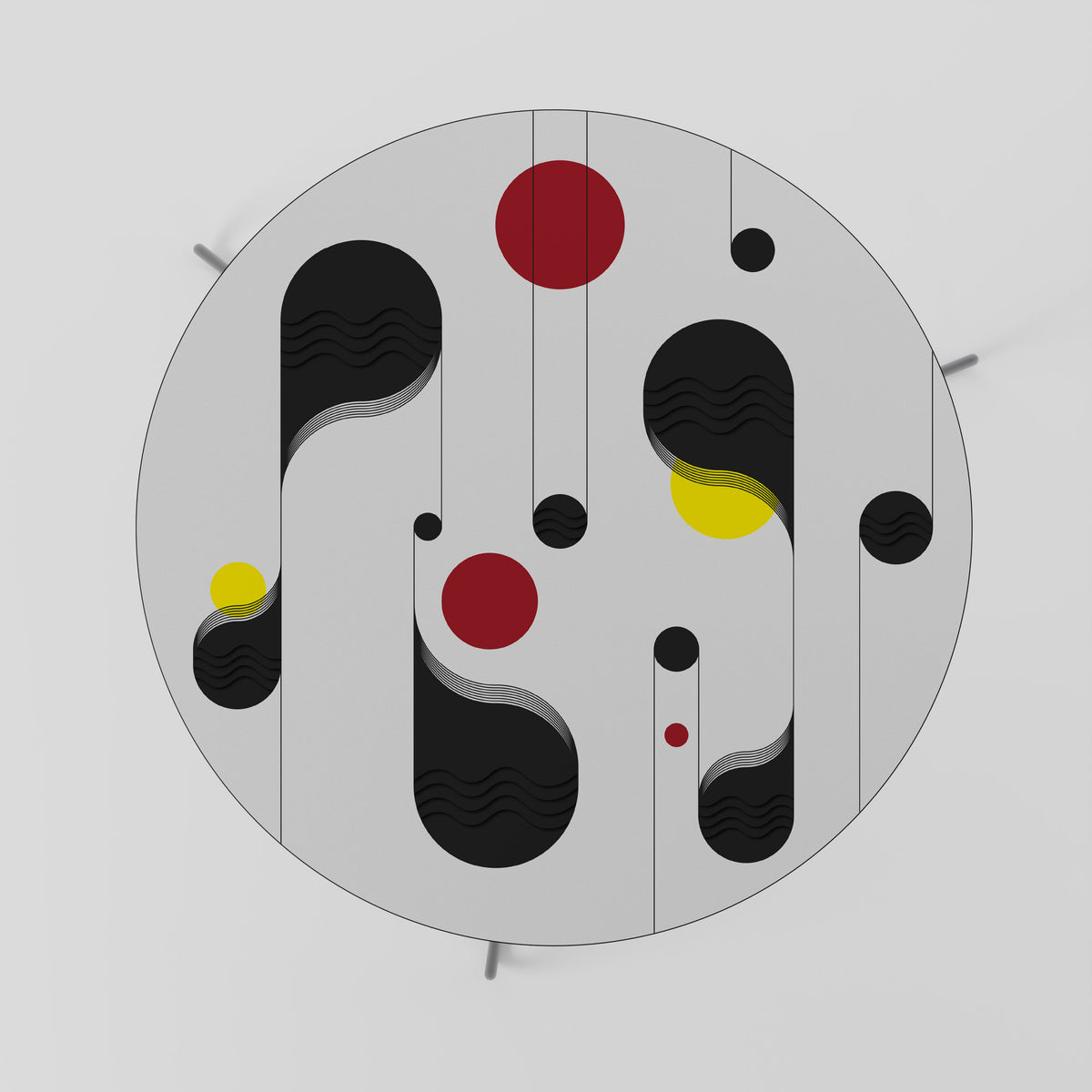 DOT-TO-DOT LULLABY Couchtisch