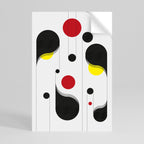 DOT-TO-DOT LULLABY Selbstklebendes Poster - Hochformat