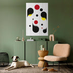 DOT-TO-DOT LULLABY Selbstklebendes Poster - Hochformat