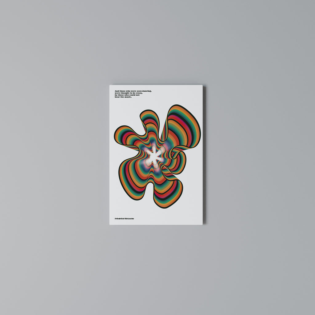 NOSTALGIC ECHOES [ENG] Vertical Canvas Print