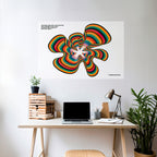 NOSTALGIC ECHOES [ENG] Selbstklebendes Horizontal-Poster