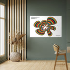 NOSTALGIC ECHOES [ENG] Selbstklebendes Horizontal-Poster