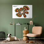 NOSTALGIC ECHOES [ENG] Selbstklebendes Horizontal-Poster