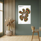 NOSTALGIC ECHOES [ENG] Selbstklebendes Poster - Hochformat