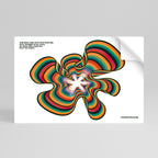 NOSTALGIC ECHOES [ENG] Selbstklebendes Horizontal-Poster