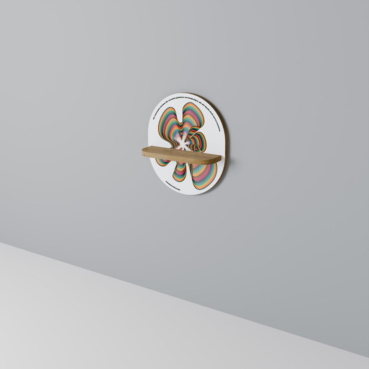 NOSTALGIC ECHOES [DE] Dekoratives Wandregal