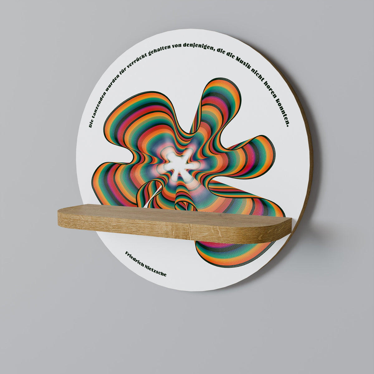 NOSTALGIC ECHOES [DE] Dekoratives Wandregal