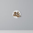 NOSTALGIC ECHOES [DE] Rundes Kunstregal in Eiche-Optik