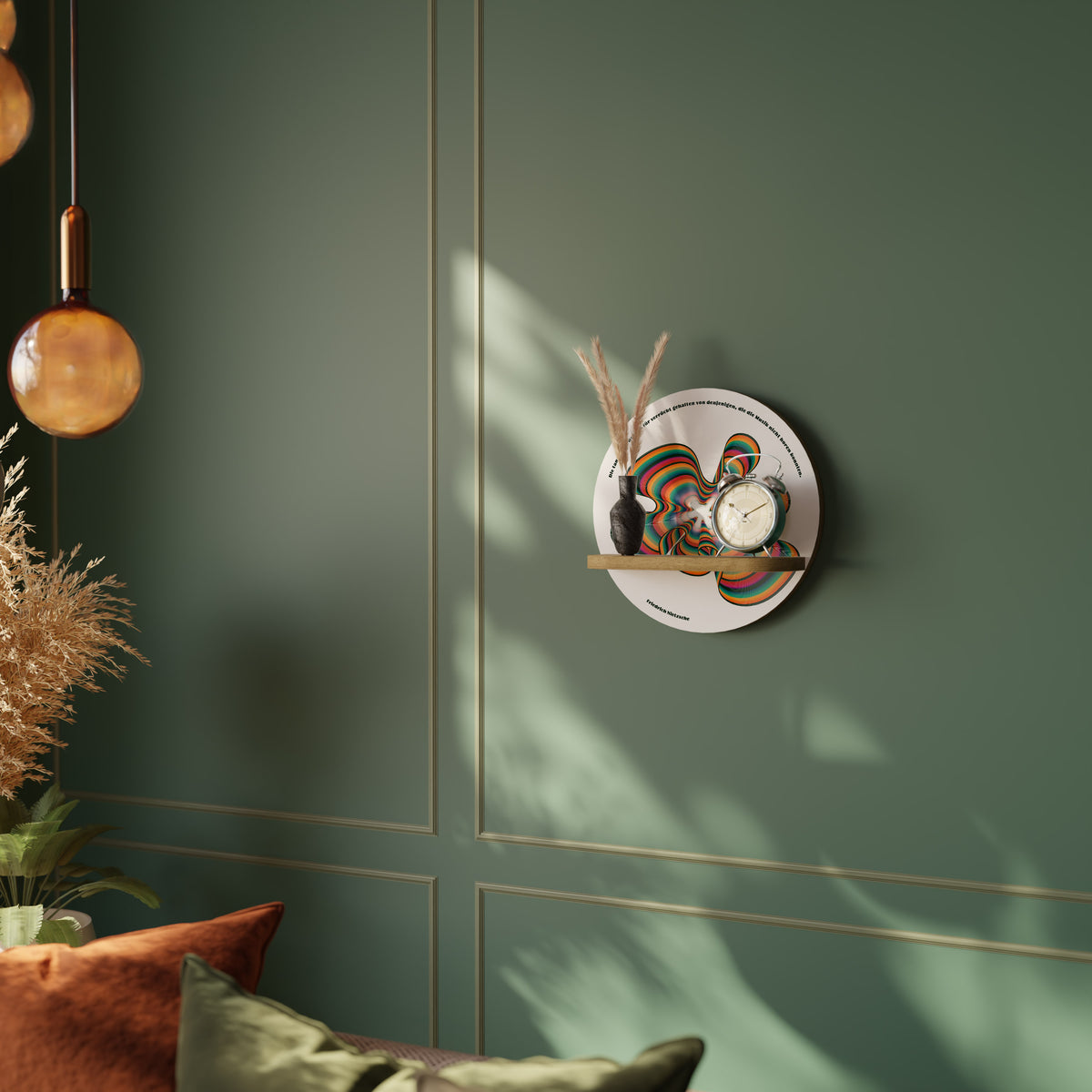 NOSTALGIC ECHOES [DE] Dekoratives Wandregal