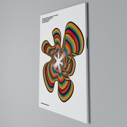 NOSTALGIC ECHOES [DE] Vertical Canvas Print