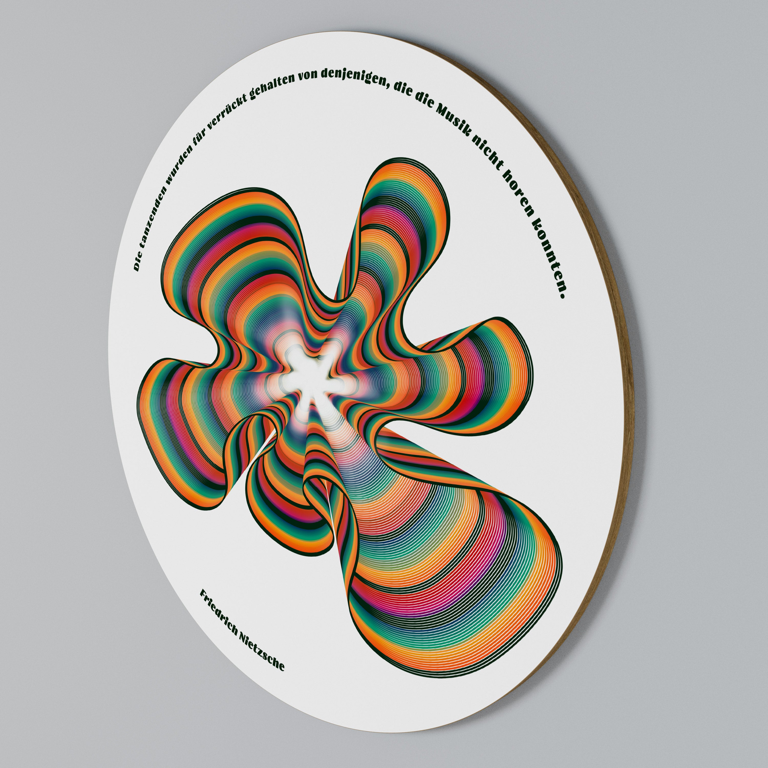 NOSTALGIC ECHOES [DE] Rundes Wandbild