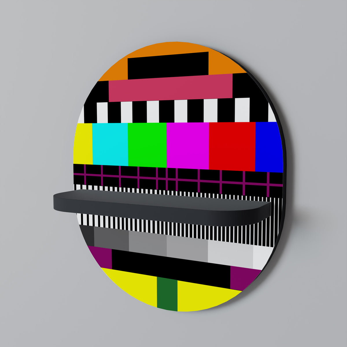 PHILIPS PATTERN Dekoratives Wandregal