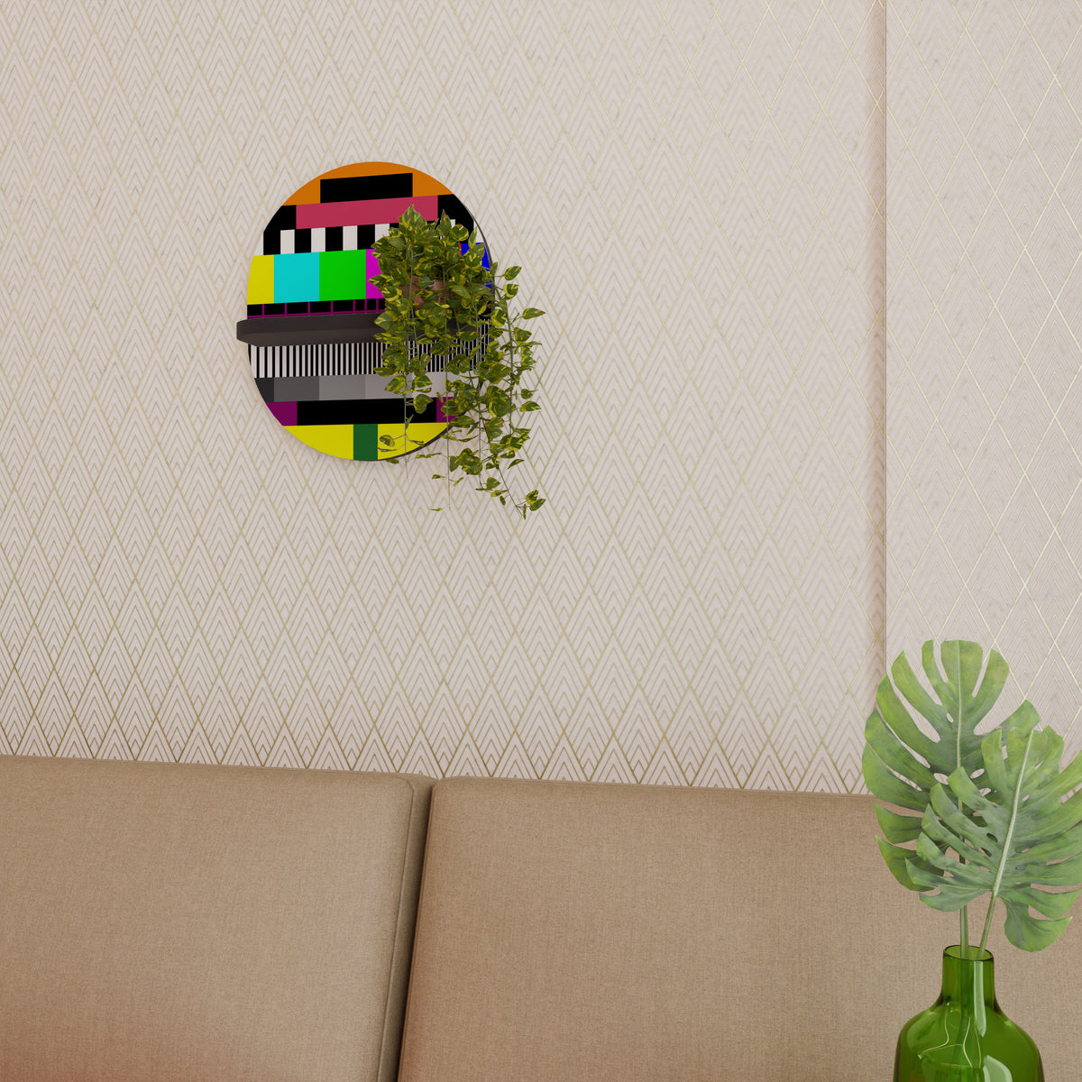 PHILIPS PATTERN Dekoratives Wandregal