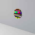 PHILIPS PATTERN Ovales Kunstregal in Eiche-Optik