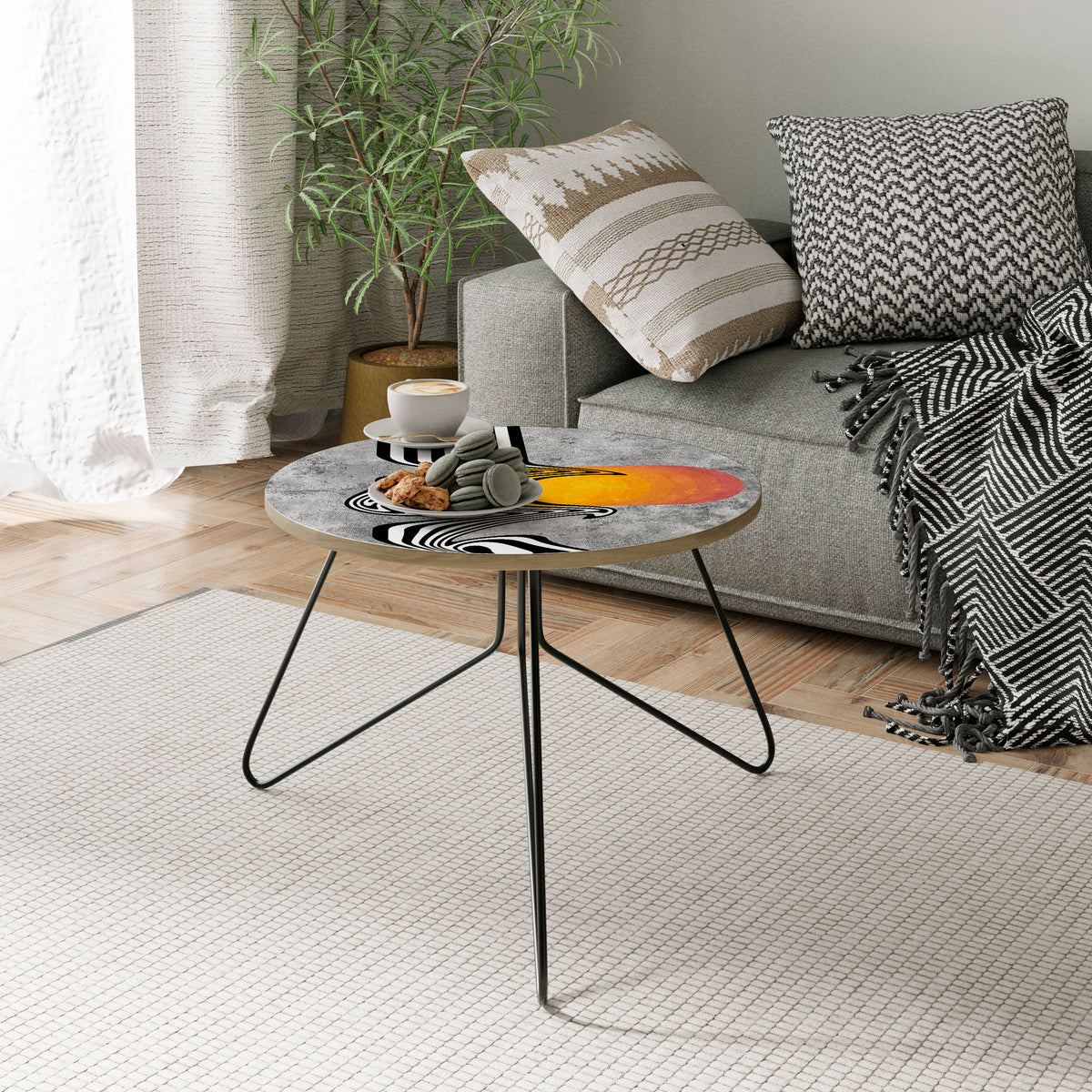 WHIMSICAL WAVES Couchtisch