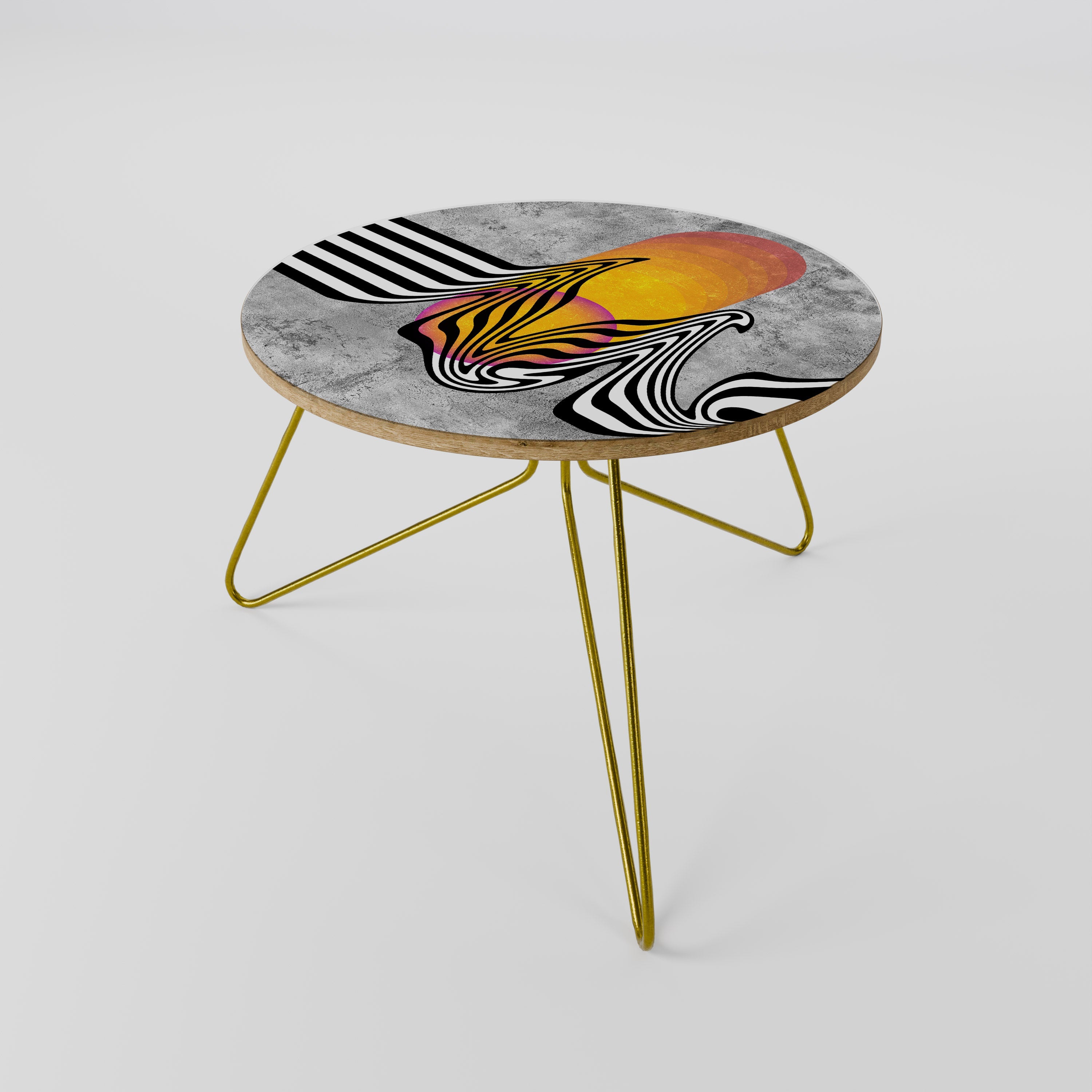 WHIMSICAL WAVES Couchtisch 60