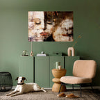 CAPTURED SERENITY Selbstklebendes Horizontal-Poster