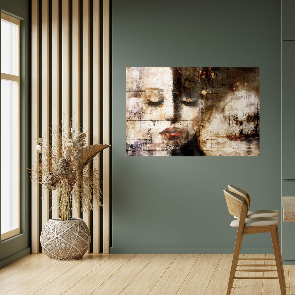 CAPTURED SERENITY Selbstklebendes Horizontal-Poster