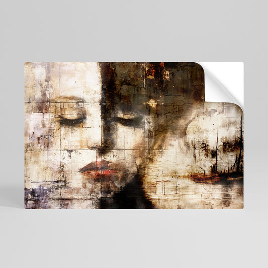 CAPTURED SERENITY Selbstklebendes Horizontal-Poster