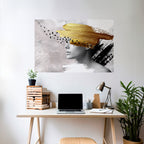 TREASURE THOUGHTS Selbstklebendes Horizontal-Poster