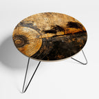 COPPERY EARTHQUAKE Couchtisch Ø 60 cm