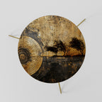 COPPERY EARTHQUAKE Couchtisch Ø 60 cm