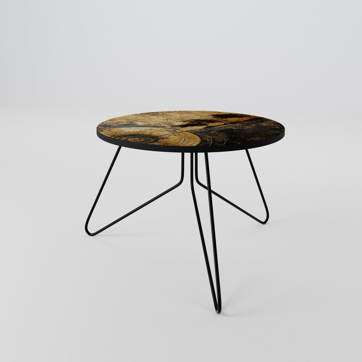 COPPERY EARTHQUAKE Couchtisch