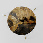 COPPERY EARTHQUAKE Couchtisch Ø 60 cm