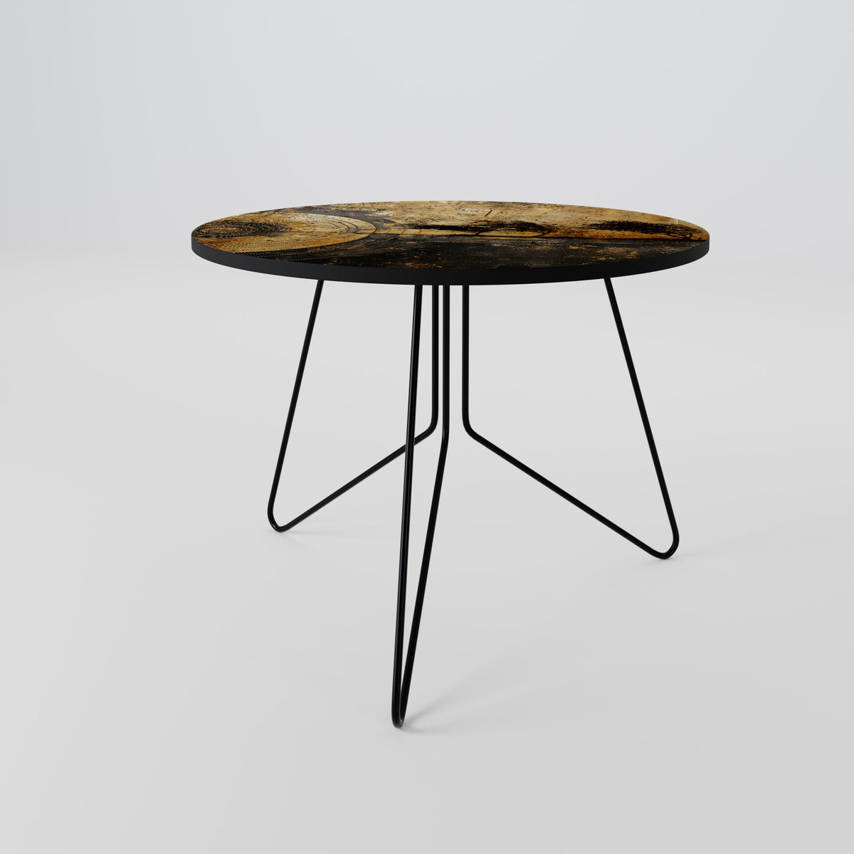 COPPERY EARTHQUAKE Couchtisch