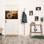 COPPERY EARTHQUAKE Selbstklebendes Horizontal-Poster