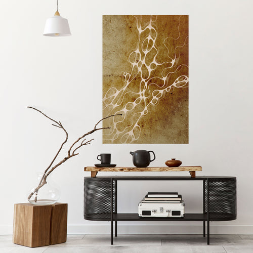 ARCANE ARRAY Selbstklebendes Poster - Hochformat