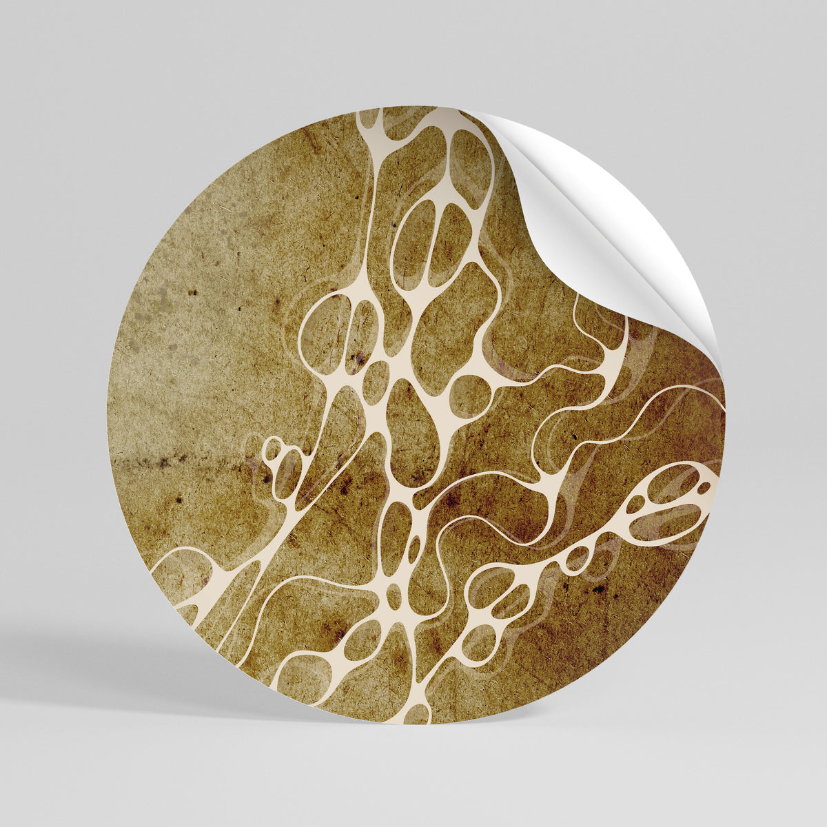ARCANE ARRAY Runder Wandsticker zum Abziehen und Aufkleben