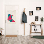 HOT POLYGON Selbstklebendes Poster - Hochformat