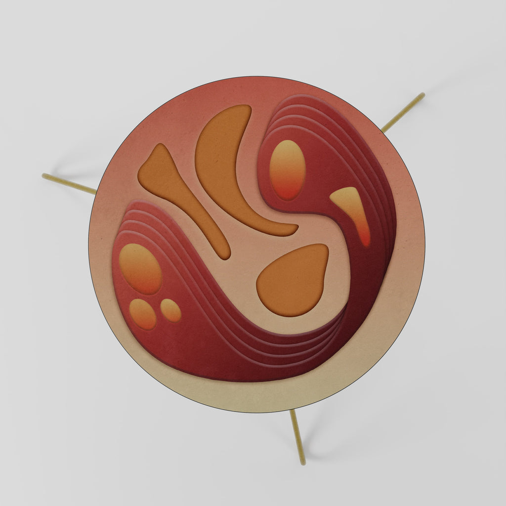 IMMERSION STRUCTURE Couchtisch 60