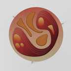 IMMERSION STRUCTURE Couchtisch Ø 69 cm