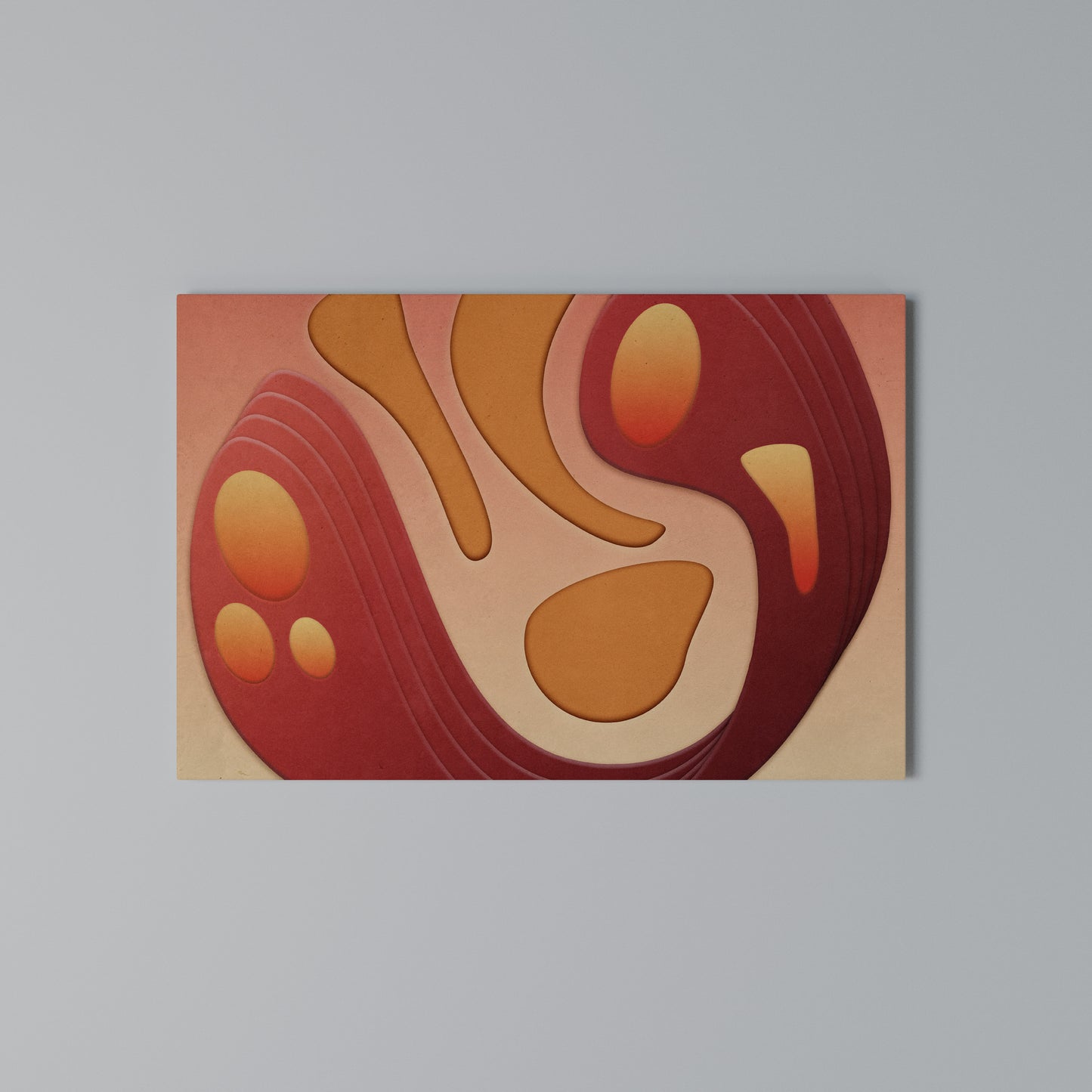 IMMERSION STRUCTURE Horizontal Canvas Print