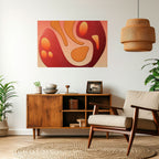 IMMERSION STRUCTURE Selbstklebendes Horizontal-Poster